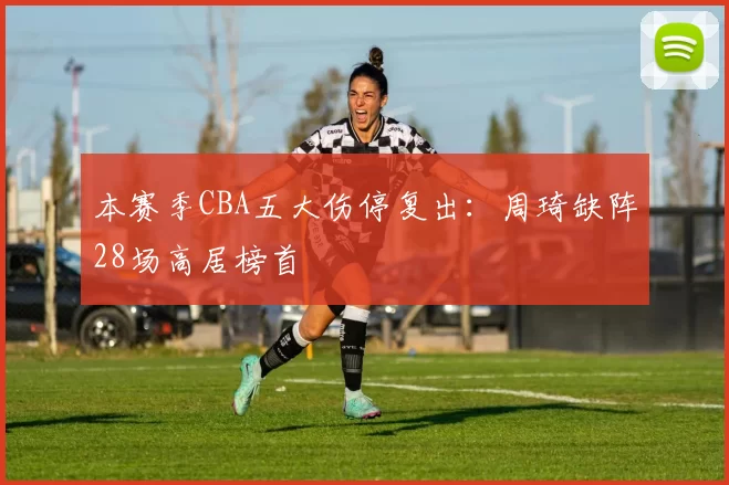 本赛季CBA五大伤停复出:周琦缺阵28场高居榜首